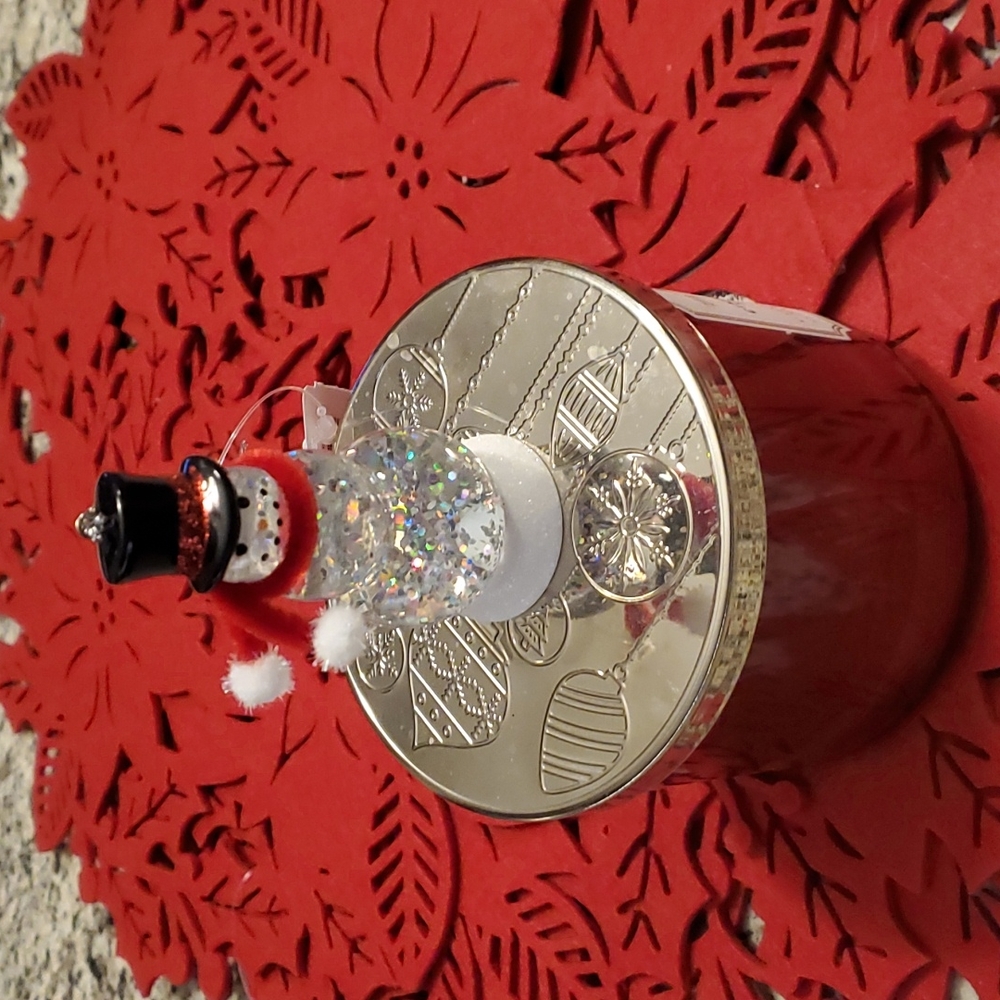 Bath and Body Works Retired Snowman Magnetic Candle Topper